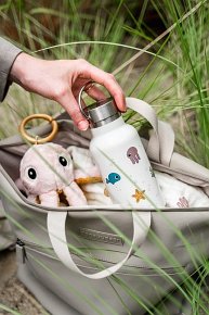 Done by Deer Butelka Termiczna dla Dziecka Sea Friends Beige