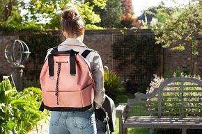 Babymel Eco Plecak dla Mamy Tap N Tail Ros