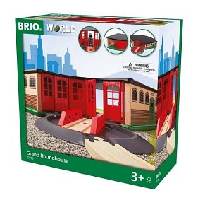 BRIO World Wielka Zajezdnia Parowozownia