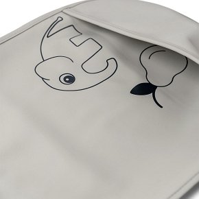 Done by Deer Śliniak z Kieszonką 2szt Grey