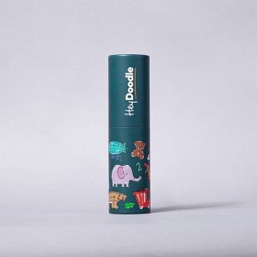 HeyDoodle Mata silikonowa do kolorowania A4 - Wesołych Świąt