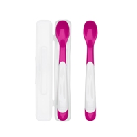 OXO Zetaw Łyżeczek z Etui 6m+ 2xPink