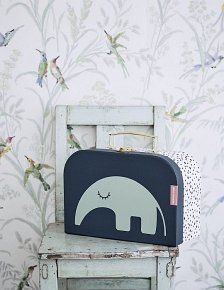 Done by Deer Zestaw Walizek 2 szt Blue