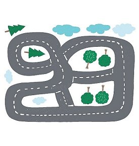 Wallies Naklejki Wokół Miasteczka