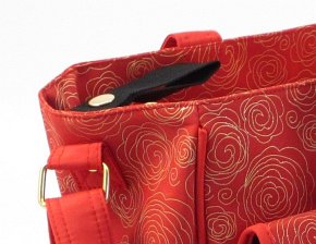 Summer Torba Do Wózka Red Gold Swirl