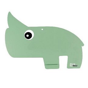 Done by Deer Tablica Zielona Nosorożec