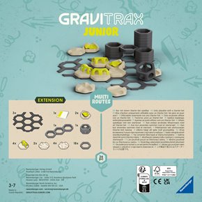 GraviTrax Junior Zestaw Uzupełniający Multi Routes 36el.
