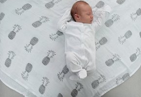 Mama Designs Otulacz Muślinowy 2szt Pineap