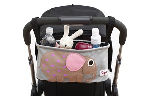 3 Sprouts Organizer Do Wózka Słonik