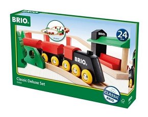 BRIO World Zestaw Kolejki Deluxe Classic