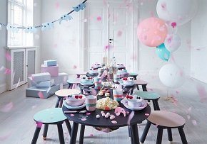 Done by Deer Contour Kubek Niebieski