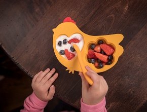 Innobaby Pojemnik Silikonowy Chicken Mango
