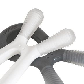 ZoLi Gryzak Bunny Pink & White 2 szt