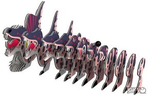 Eugy Układanka Eko 3D Spinozaur