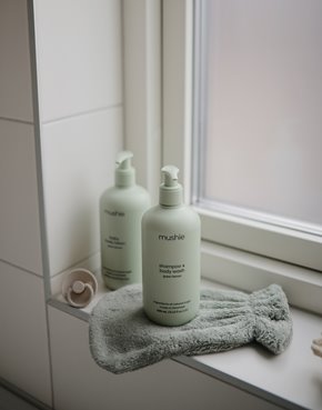 Mushie Balsam nawilżający dla dzieci i niemowląt Green Lemon 400