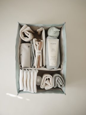 Mushie Organizer na pieluszki Roman Green