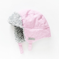 Juddlies Czapka Zimowa Salt&Pepper Pink S