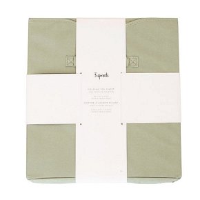 3 Sprouts Pudełko Zamykane Recycled Solid Green