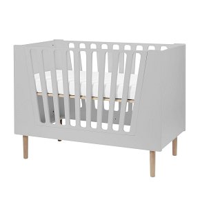 Done by Deer Łóżeczko 70x140 cm Grey