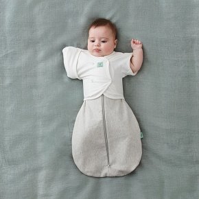 ergoPouch Kaftanik Otulacz 2w1 2-6M  0.2TOG Grey Marle