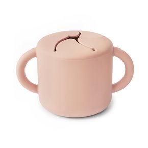 Mushie Kubek na Przekąski dla Dzieci 400 ml Blush