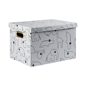 Done by Deer Contour Pudełko Składane Grey