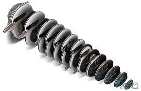 Eugy Układanka Eko 3D Ptak Kukabura