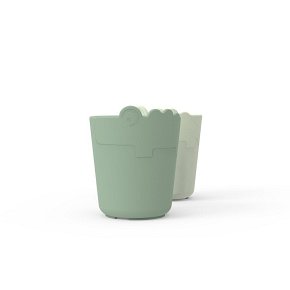 Done by Deer Kubek dla Dziecka Kiddish Croco Green 2szt.