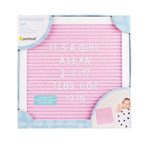 Pearhead Tablica z Literkami Pink