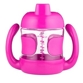 OXO Kubek Niekapek z Uchwytem 6m+ Pink
