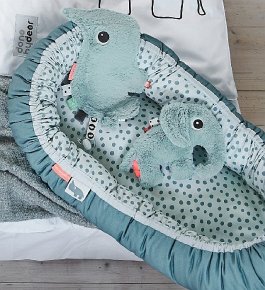 Done by Deer Przytulanka Niebieska Słonik Elphee