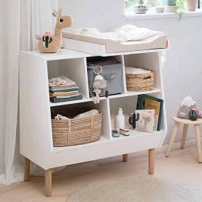 Done by Deer Przewijak Wodoodporny Confetti Blue