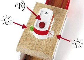 BRIO World Prom Kolejowy Światło i Dźwięk