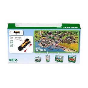 BRIO World Złota Lokomotywa Mighty Gold