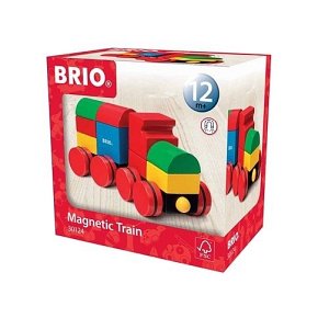 BRIO Klocki Magnetyczne Pociąg