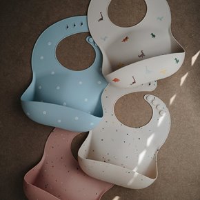 Mushie Śliniak Silikonowy Vanilla Confetti