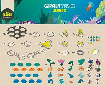 GraviTrax Junior Zestaw Startowy XXL Planeta 200el.