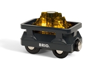 BRIO World Świecący Wagon ze Złotem