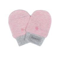 Juddlies Organic Raglan Rękawiczki Niedrapki Pink