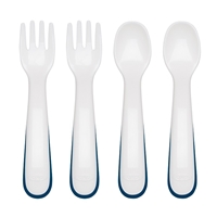 OXO Sztućce Plastikowe 12m+ Navy 4 szt