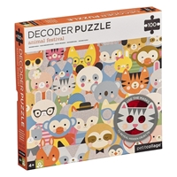 Petit Collage Puzzle Ukryte Obrazki Animal