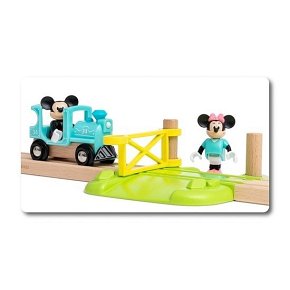BRIO Disney Zestaw Startowy Kolejka Myszki Miki