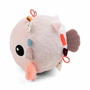 Done by Deer Sea Zabawka dla Niemowlaka Aktywizująca Piłka Puffee