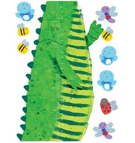 Wallies Naklejki Miarka Wzrostu Krokodyl