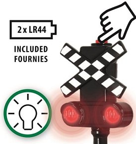 BRIO World Sygnalizacja Świetlna Kolejowa