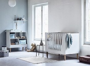 Done by Deer Łóżeczko 60x120 cm White