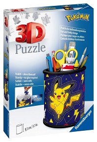 Ravensburger Puzzle 3D Przybornik na Biurko Pikachu 54 el.