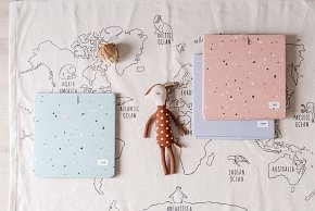 3 Sprouts Pudełko na Zabawki Recycled Terrazzo Green