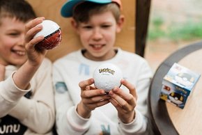 Ravensburger Puzzle 3D Kula Pokemon 54 el. CZarna