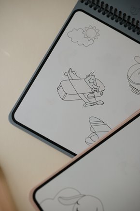 Mushie Wodna Kolorowanka Wielokrotnego Użytku Vehicles / Pojazdy